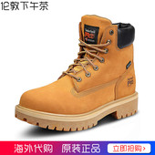 代购 Timberland 靴正品 6寸大黄靴软头钢头工装 PRO添柏岚男靴经典
