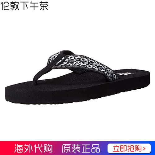 teva轻便休闲风户外夹趾沙滩拖鞋