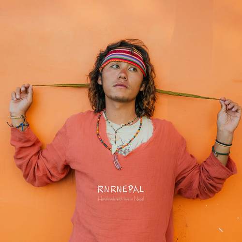 嬉皮条纹波西米亚风可调节发带