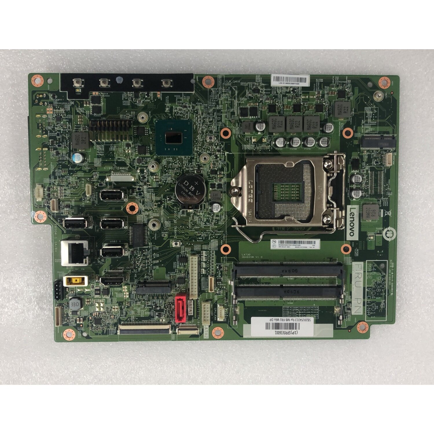 联想原装启天A710 A7100 A530 一体机主板IB460SW支持十代处理器