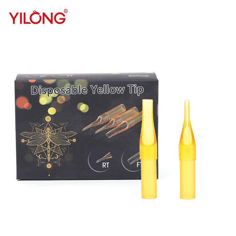 针用品纹身耗材纹身纹身一次性针嘴 器材纹身黄色针嘴纹身