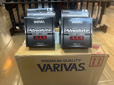 日本 瓦里瓦斯 ABSOLUTE AAA路亚氟碳线超强拉力超顺滑碳线前导线