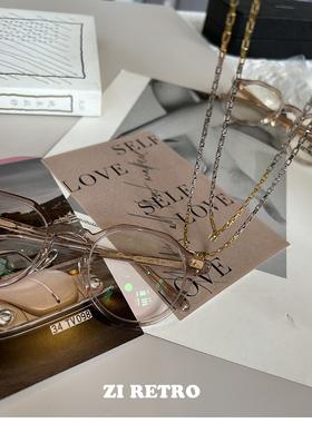 ZIRETRO Feather~心水果冻粉紫色系光学镜/近视镜 可做腮红眼镜