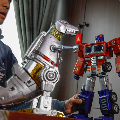 乐森钢锁G1变形机器人