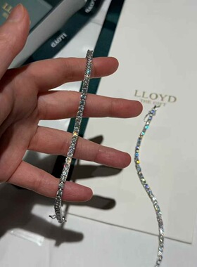 LLOYD 2026韩国专柜正品网球手链 小众设计感