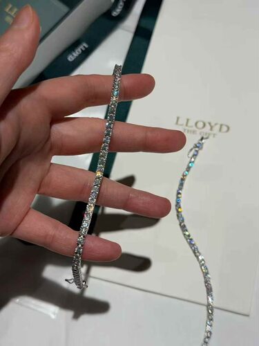 LLOYD 2026韩国专柜正品网球手链 小众设计感