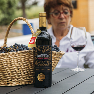 直采波尔多酒农精酿 法国原瓶进口红酒AOC干红葡萄酒梅洛2020年