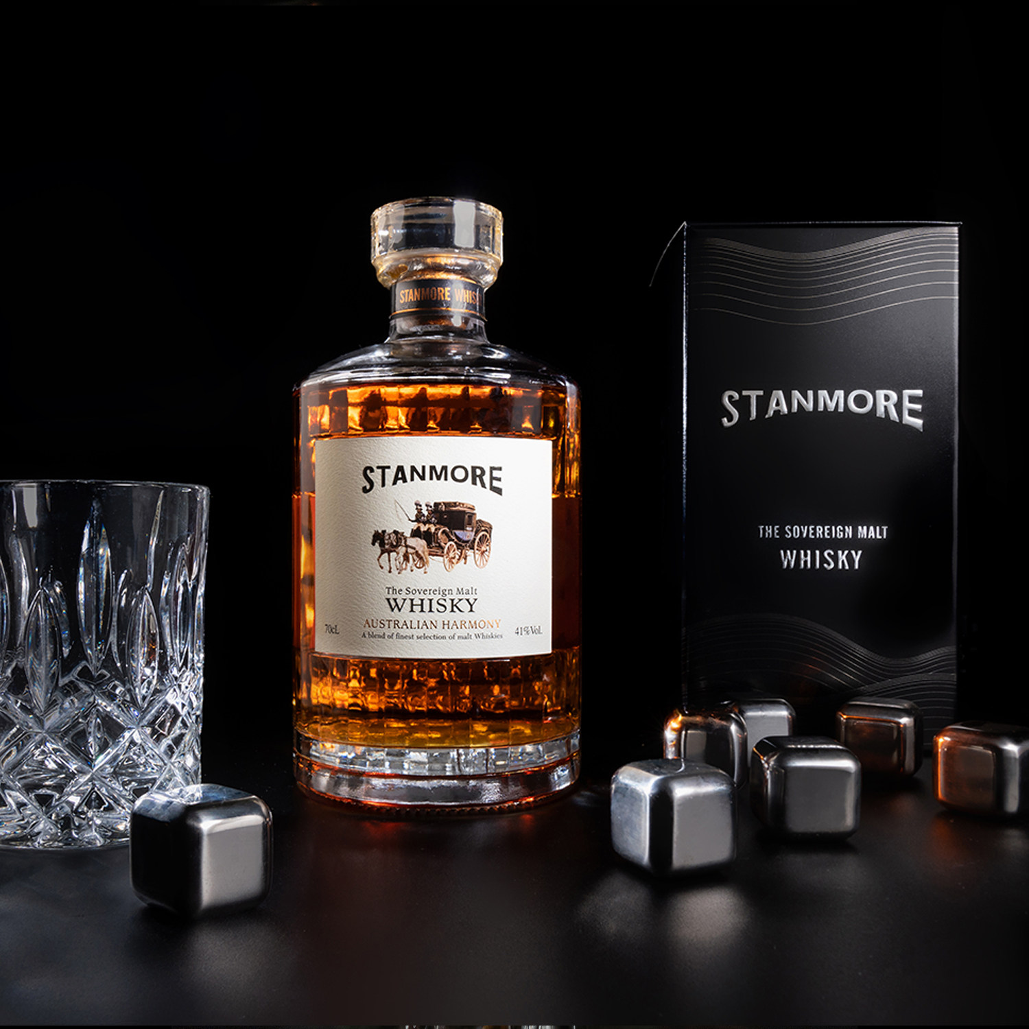 澳洲澳大利亚原瓶进口领主单一麦芽威士忌41度礼盒