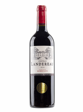 CHATEAU LANDEREAU2018  Wine bordeauxAOC France Merlot 14%Vol