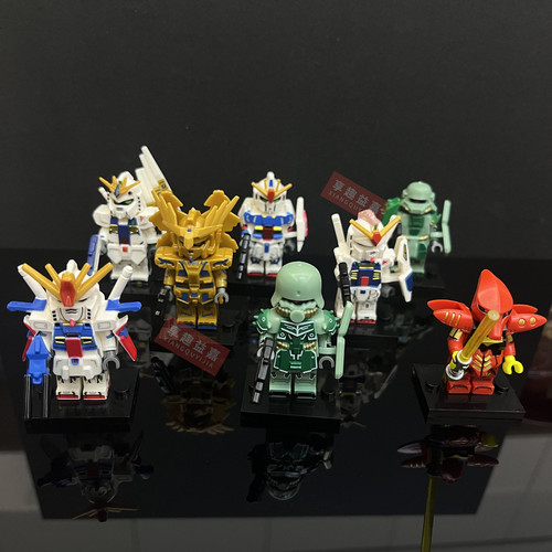 积木人仔机动战士拼装玩具礼物