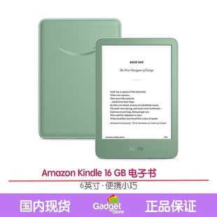 美版 现货小绿抹茶色便携 Kindle电子书11代6寸青春版 亚马逊Amazon