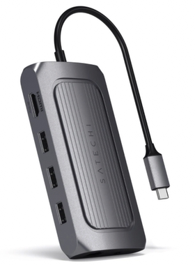 Satechi USB4 MULTIPORT ADAPTER WITH 8K HDMI 拓展坞