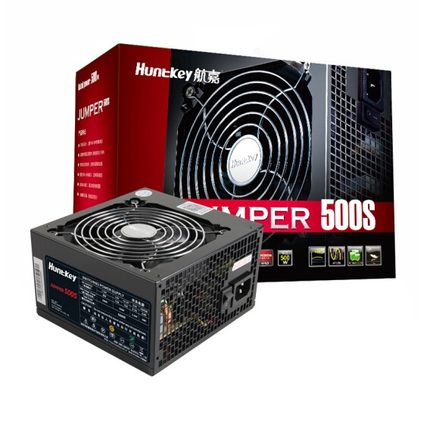 航嘉jumper450S 500S 600S电源 全电压80plus认证450B 600电源