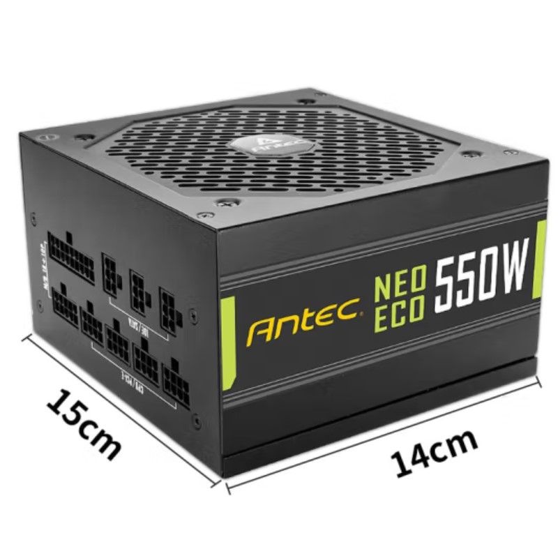 安钛克NE650金牌全模组650w台式电脑静音主机电源