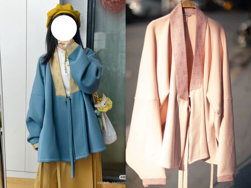 青泠谷春秋款浅交领弓袋袖短袄明制日常汉服