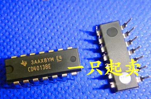 原装全新 CD4013BE HEF4013BT CD4013 逻辑-触发器 DIP-14