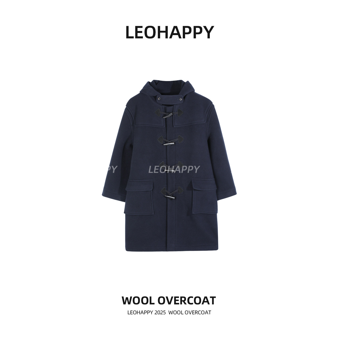 LEOHAPPY【爱尔兰】850G羊毛呢料大衣