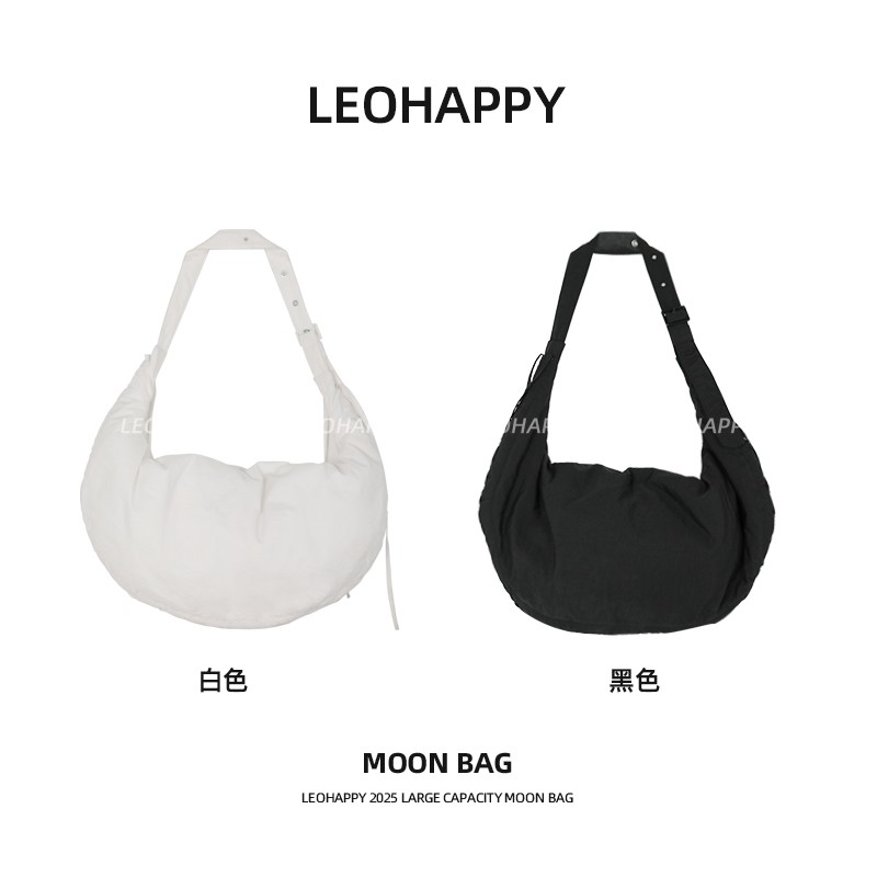 女童包包儿童简单百搭月牙流浪包