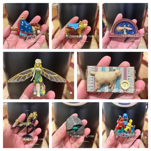 国内代上海橡子共和国宫崎骏吉卜力地球屋模型摆件心之谷盲盒8款