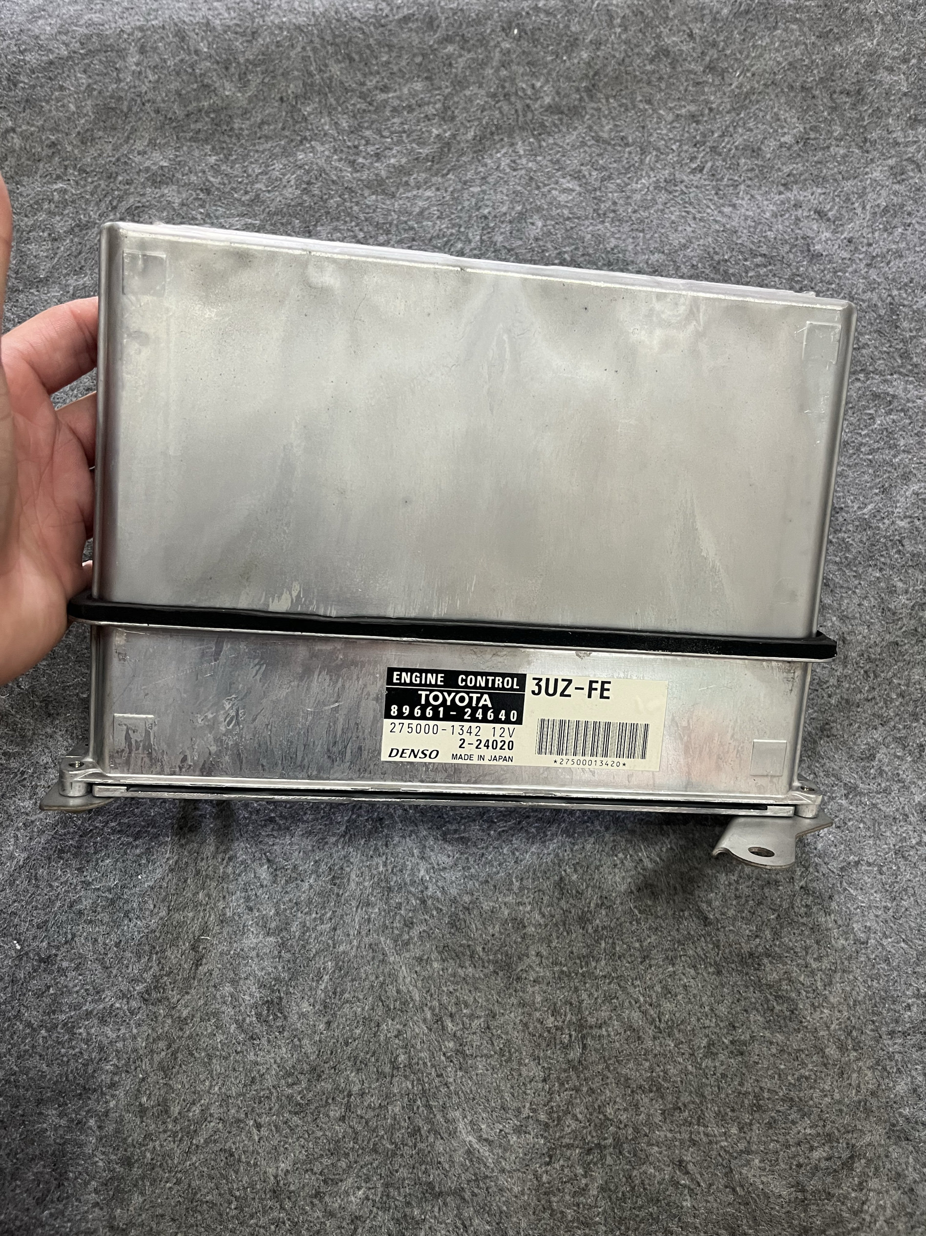 雷克萨斯SC430 3UZ-FE发动机ECU89661-24640 原厂拆车件功能正常