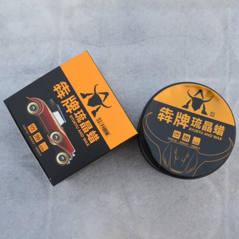 硫晶蜡镀晶固蜡犇牛汽车上光防水