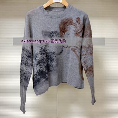 真我永恒2024冬新款针织衫全羊毛毛衣2449B61106吊999