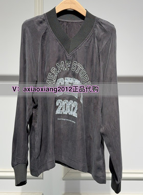 MEFOREVER真我永恒2025秋装新款铜氨丝长袖T恤 2533B52064吊牌799