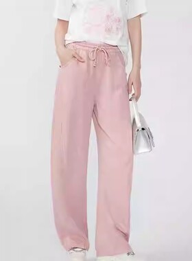 ME FOREVER真我永恒2024夏季新品松紧长水洗裤女2423C15145吊799