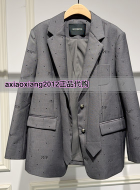MEFOREVER真我永恒2025秋老钱风休闲西装外套2535A32094 吊1399