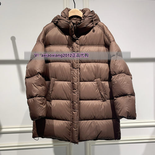 真我永恒2024冬东北抗寒加厚羽绒服中长款面包服2443A73118吊2599