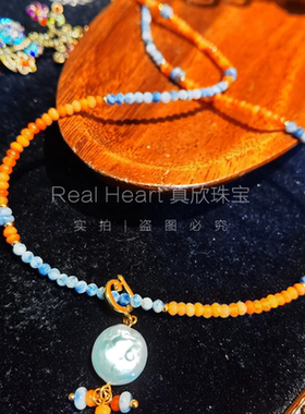 中古饰品经典项链女小众设计高级感手工精致独特气质