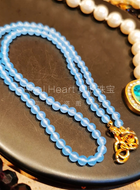 意大利风格中古饰品经典项链女小众设计高级感手工精致独特气质