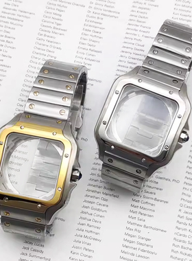 40MM改装手表配件 方形NH35表壳套件 潜水机械手表表壳NH36机芯