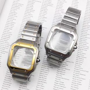 40MM改装手表配件 方形NH35表壳套件 潜水机械手表表壳NH36机芯