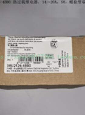 西门子过载继电器 3RU2126-4BB0 3RU2126-4BC0