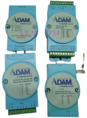 研华ADAM-4570两端口RS-232/422/485转以太网模块4520/4510/4550