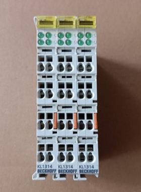 BECKHOFF倍福KL1314数字量输入模块外观有磕碰包好