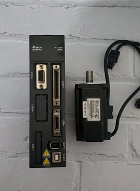 拆机A2台达200瓦伺服套装ASD-A2-0221-LECMA-C10602ES功能包好