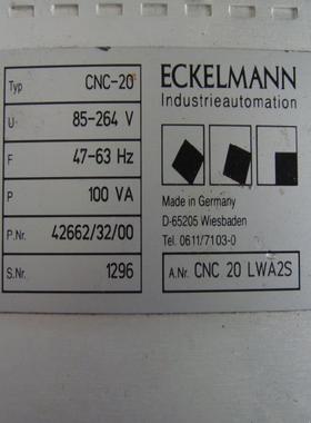 CNC-20 EC-CPU 04 CNC 20 LWA2S SECCPU411S