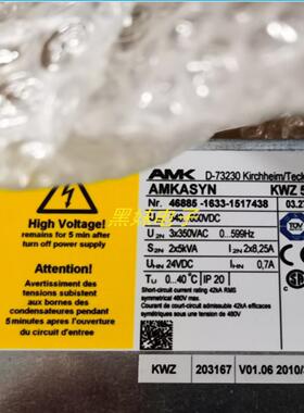 AMK KW5伺服驱动器AMK  KW10伺服驱动器AMK  KWD2伺服驱动器