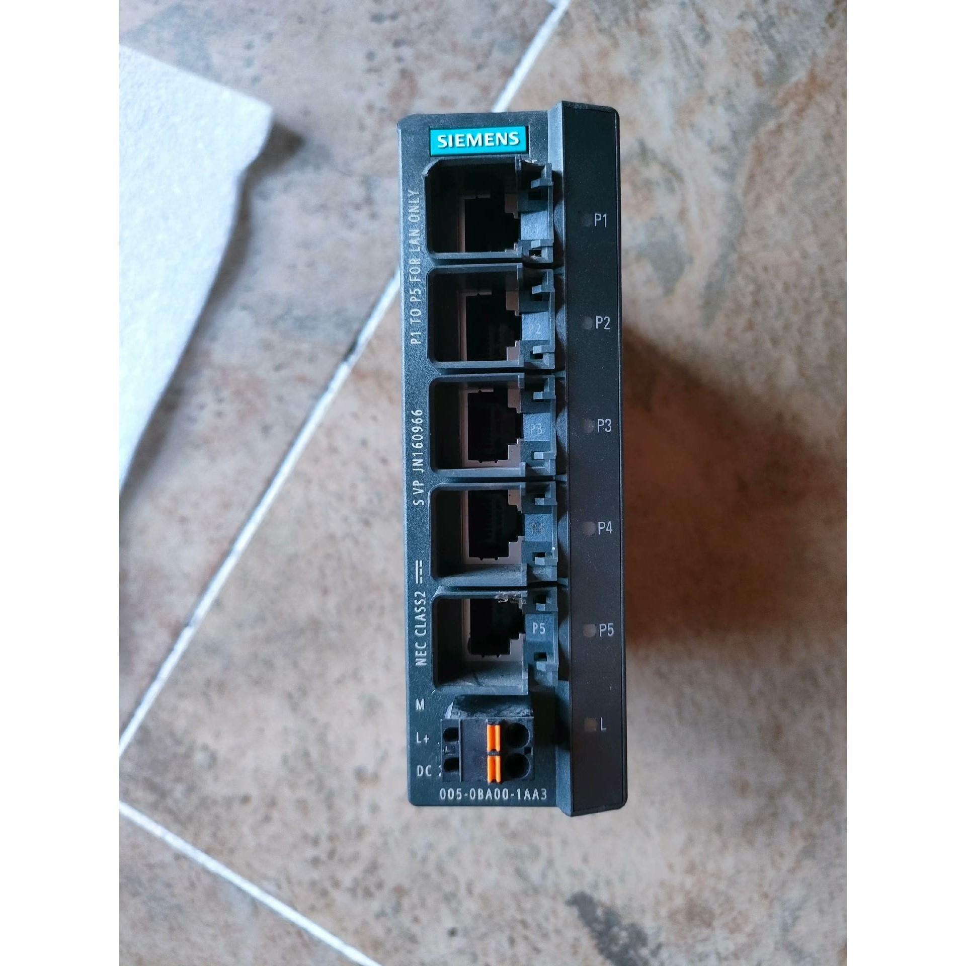 西门子XB005 交换机5005 0BA005005-