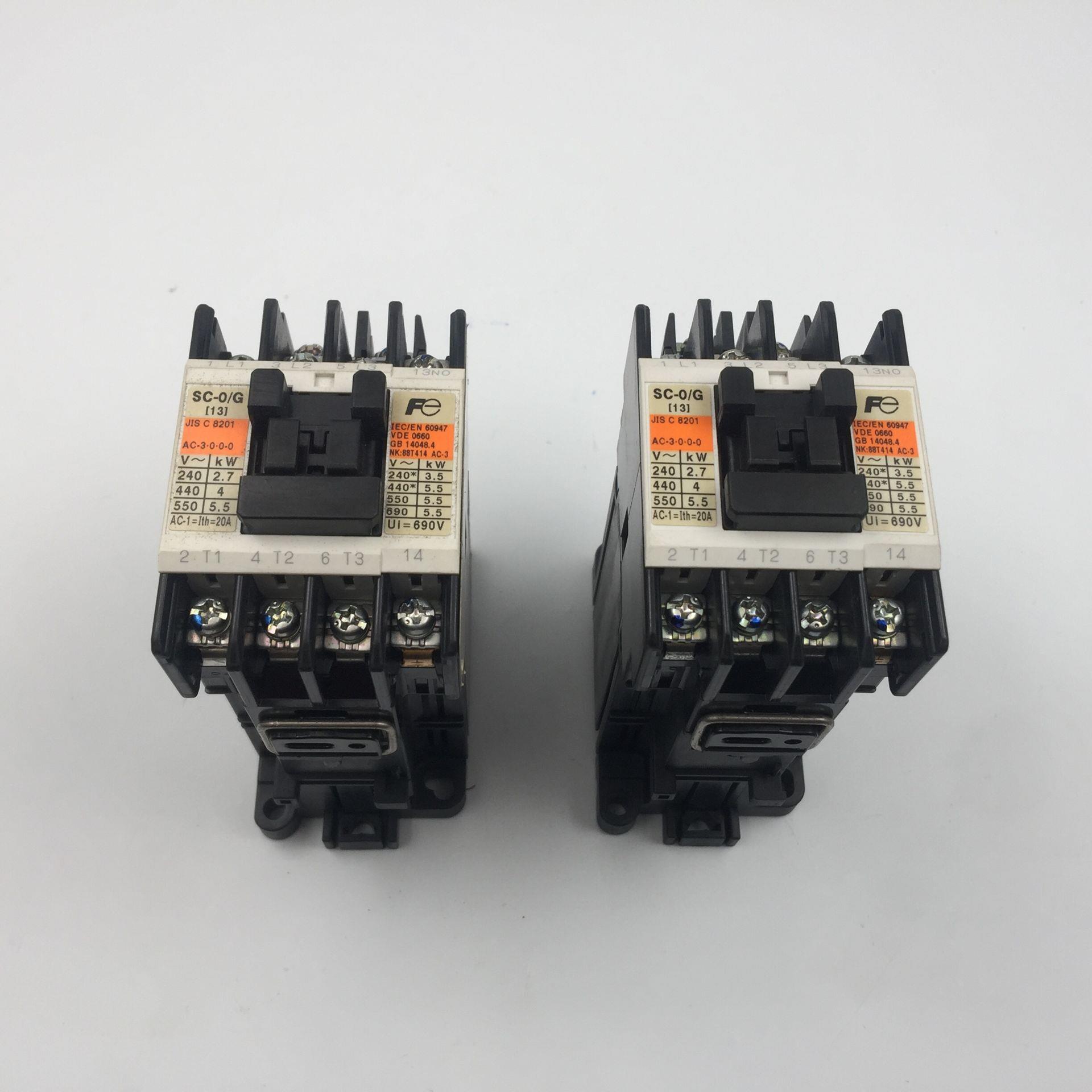 FUJI富士直流接触器DC24V SC-0G 13 SC13AG 功能完好 现货