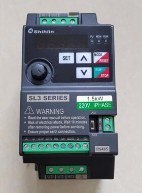 士林变频器单相220V SL3-021-15K22K 043-075K三相380调速控制