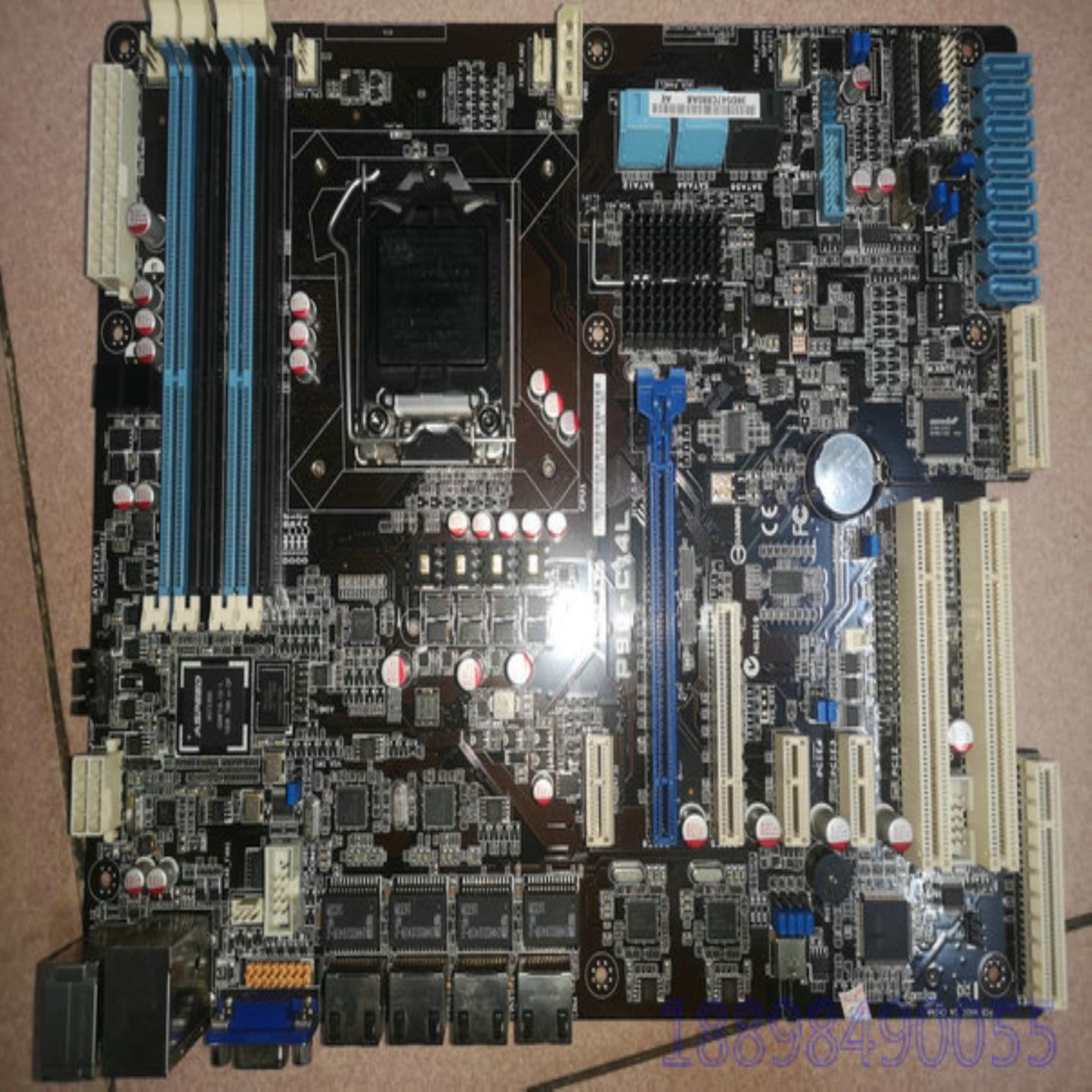 Asus华硕 P9D-C4L LGA 1150单路服务器主板 C224芯片 四网卡