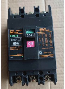 断路器EA53B EA63BM EA103B 3P 10 20 30 40 50 75 100A