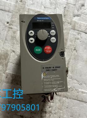 二手 变频器ATV31系列ATV31H018M2A 018KW 原装拆机实物图