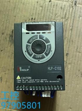 二手海利普15KW220V变频器HLP-C10201D521P20XBX1CX0AXXV210