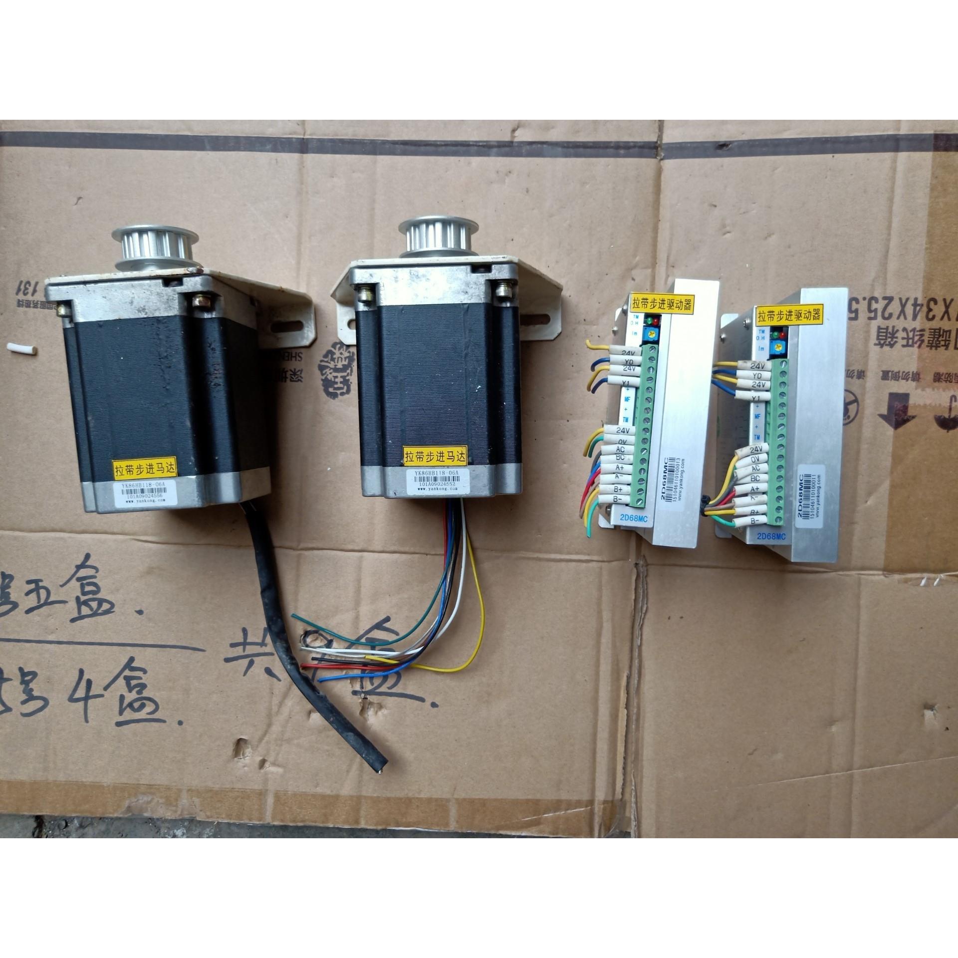 研控86步进2D68MC YK86HB118-06A实物图片