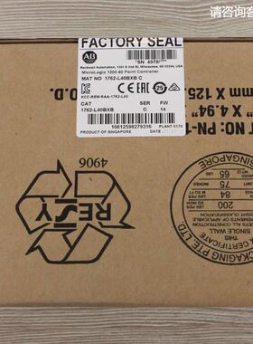 1762-L40BXBAB罗克韦尔PLC模块质保一年MIcroLogix12