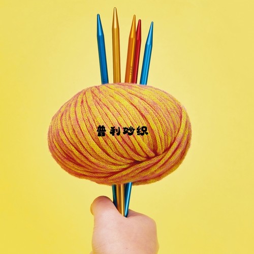 德国进口addi棒针双头五彩直针